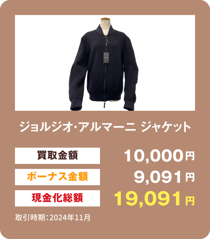 ジョルジオ・アルマーニ ジャケット