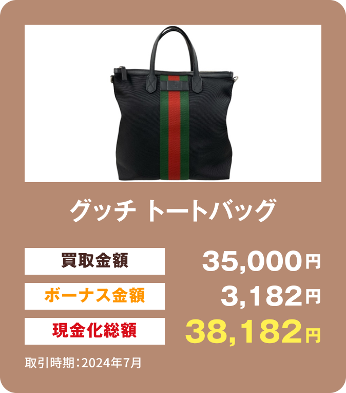 グッチ トートバッグ